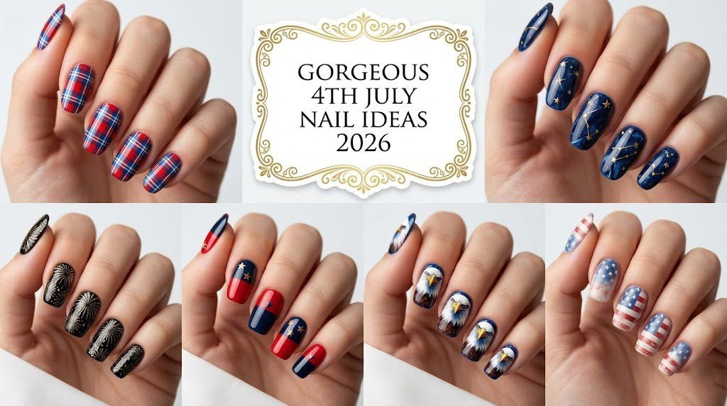 4th of July Nails