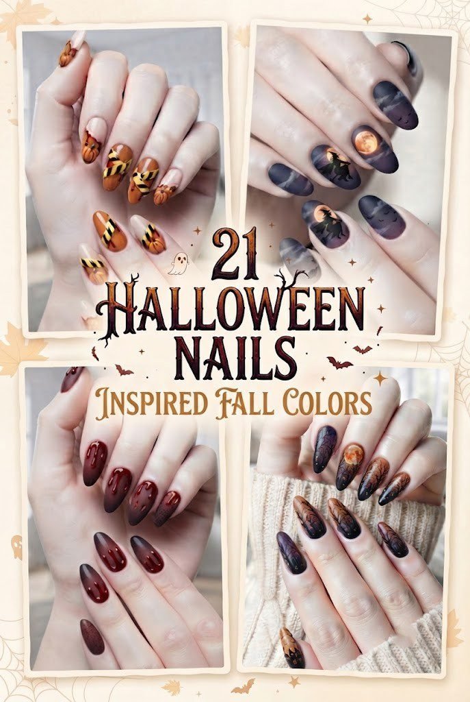 halloween nails for fall