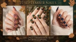 september nails for fall nails